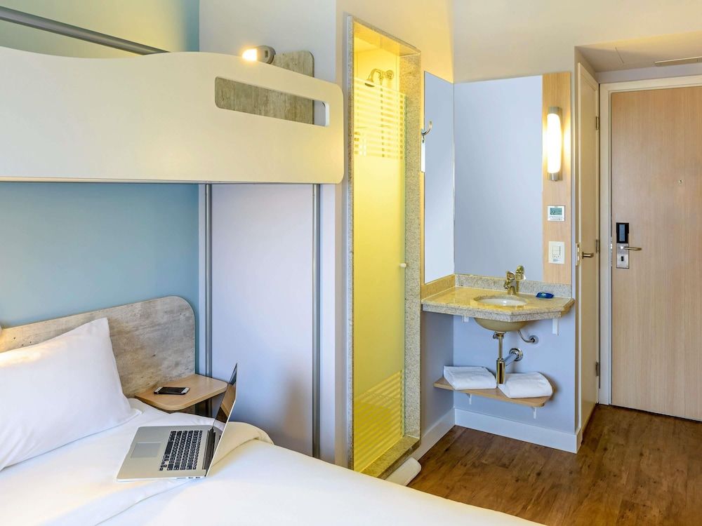 ibis Budget+, 1 double bed and 1 single bed (bunkbed)