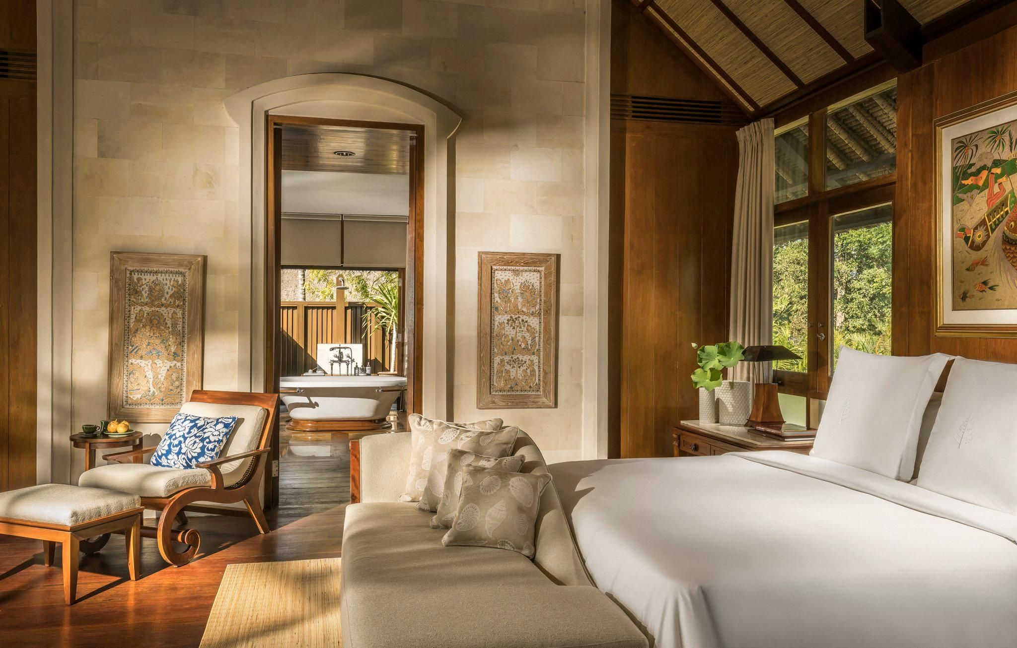 Two-Bedrom Garden Residence Villa with 2 King Size Beds or 1 King Size Bed and 2 Twin Beds