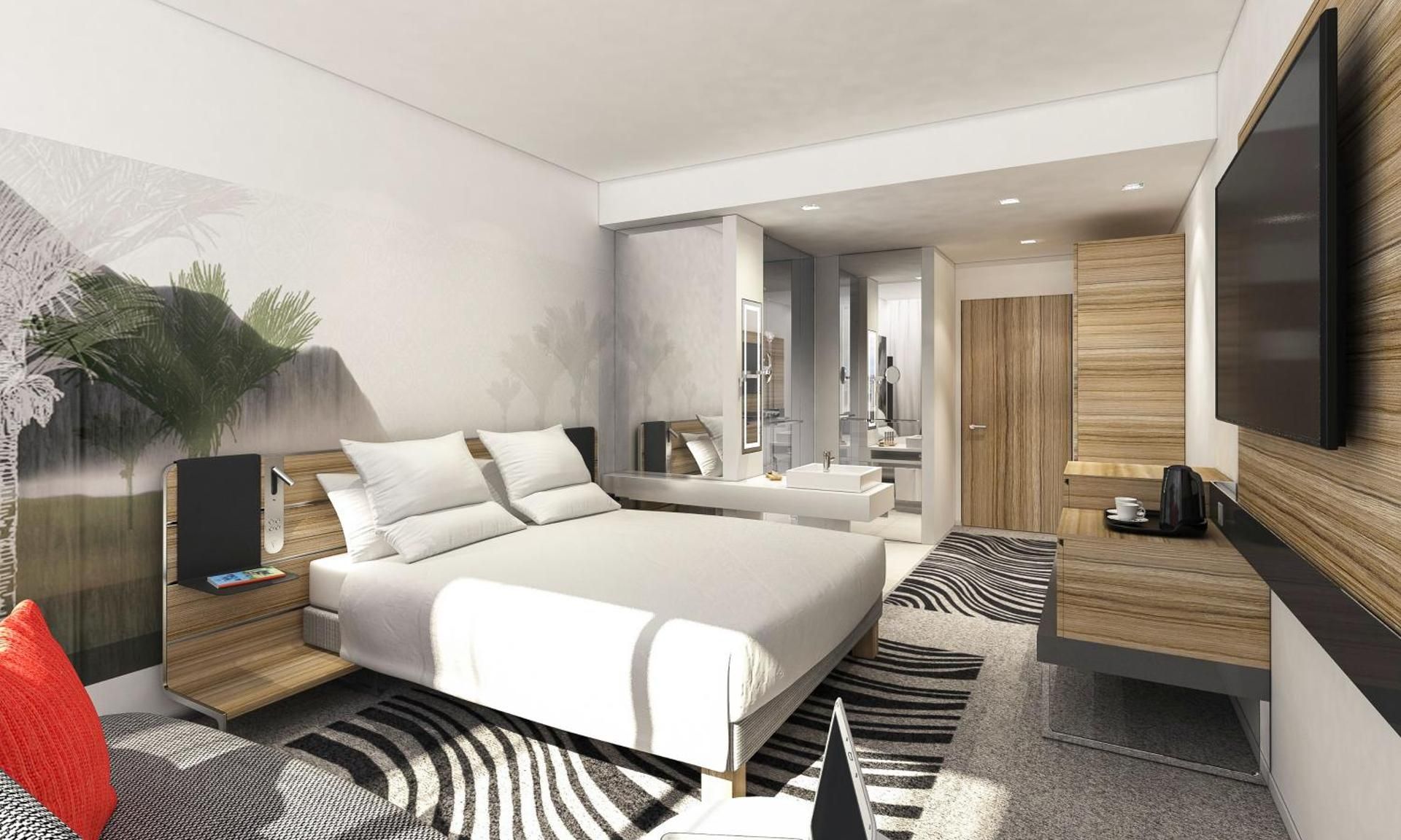 Superior Premium Room with Queen-size bed and convertible sofa