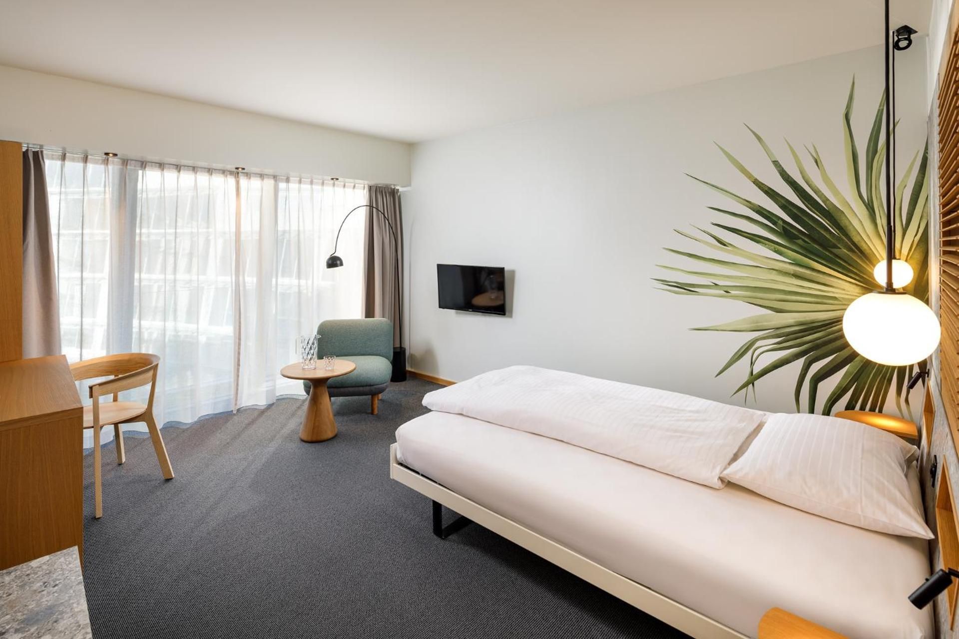 Single Room with Garden View