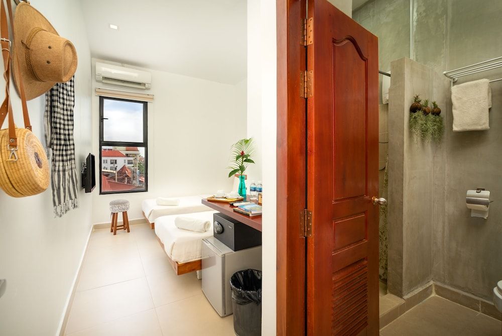 Onederz Hostel Siem Reap Standard Twin Room, 2 Twin Beds, Non Smoking, City View 4