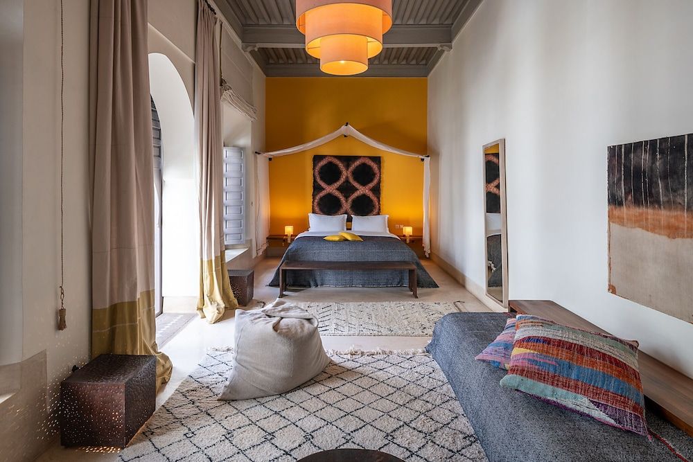 Riad Talaa12 Deluxe Suite, 1 Double Bed, Courtyard View 2