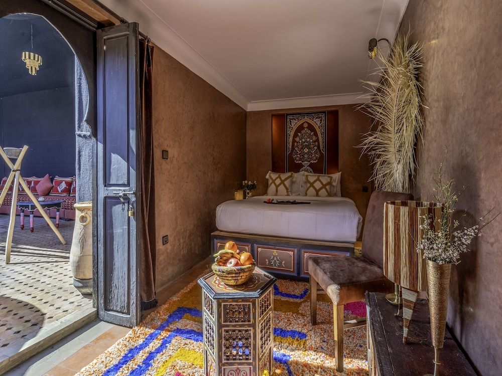 Riad Irhalne Standard Double Room, 1 Bedroom, Non Smoking, Terrace / Noir Poudre 9