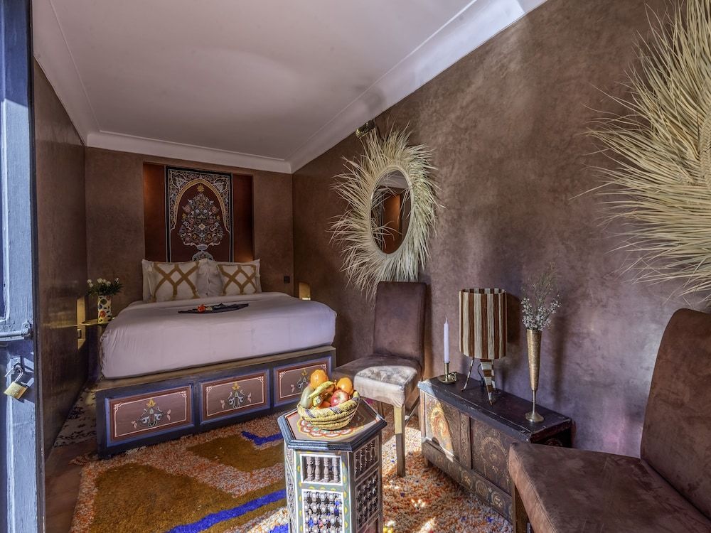 Riad Irhalne Standard Double Room, 1 Bedroom, Non Smoking, Terrace / Noir Poudre 2