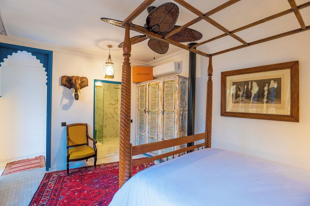 Riad Tibibt Deluxe Double Room, 1 Queen Bed, Non Smoking, Pool View 2