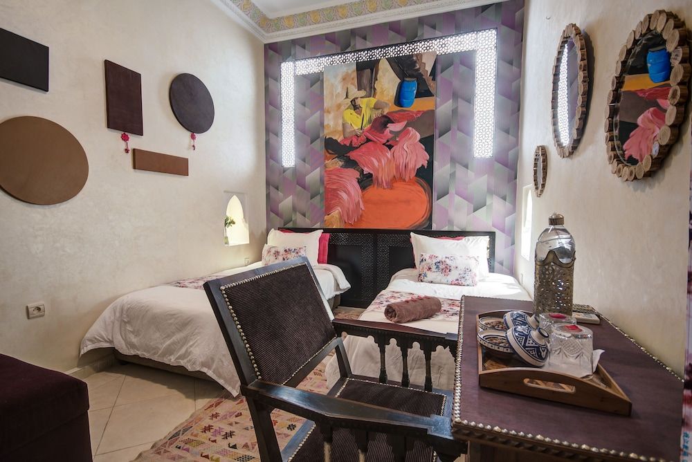 Riad Les Oliviers & Spa Quadruple Room 7