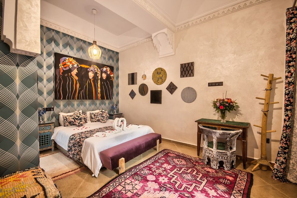 Riad Les Oliviers & Spa Quadruple Room 3