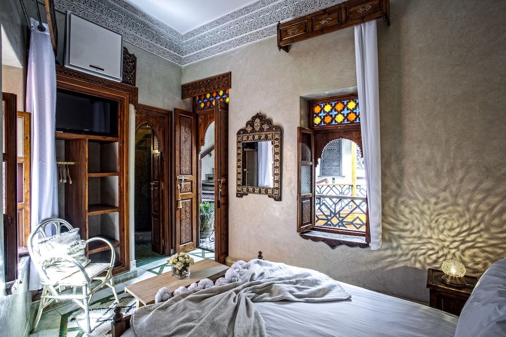 Riad El Wiam Standard Double or Twin Room, Courtyard Area 6