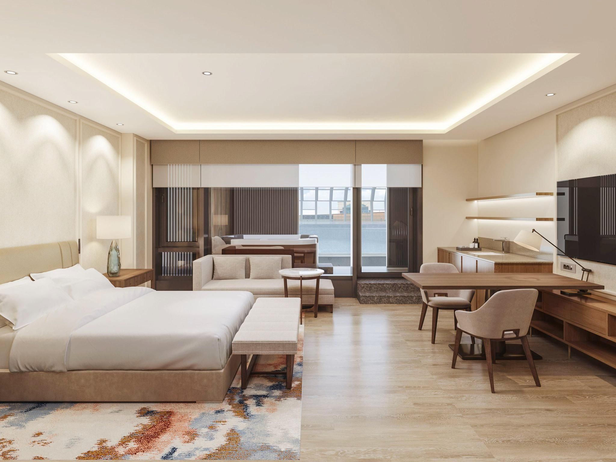 Pool Side Suite With 1 King Bed