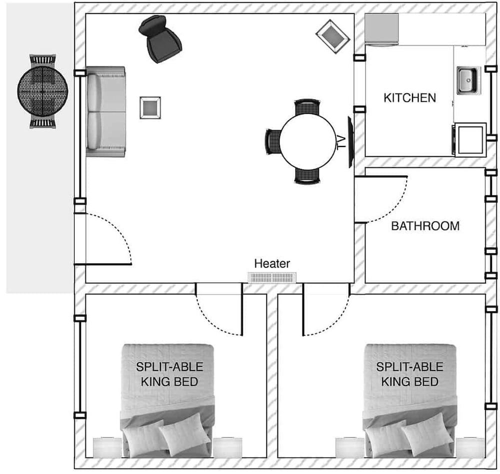 Cedar Lodge Motel Two Bedroom Unit 3