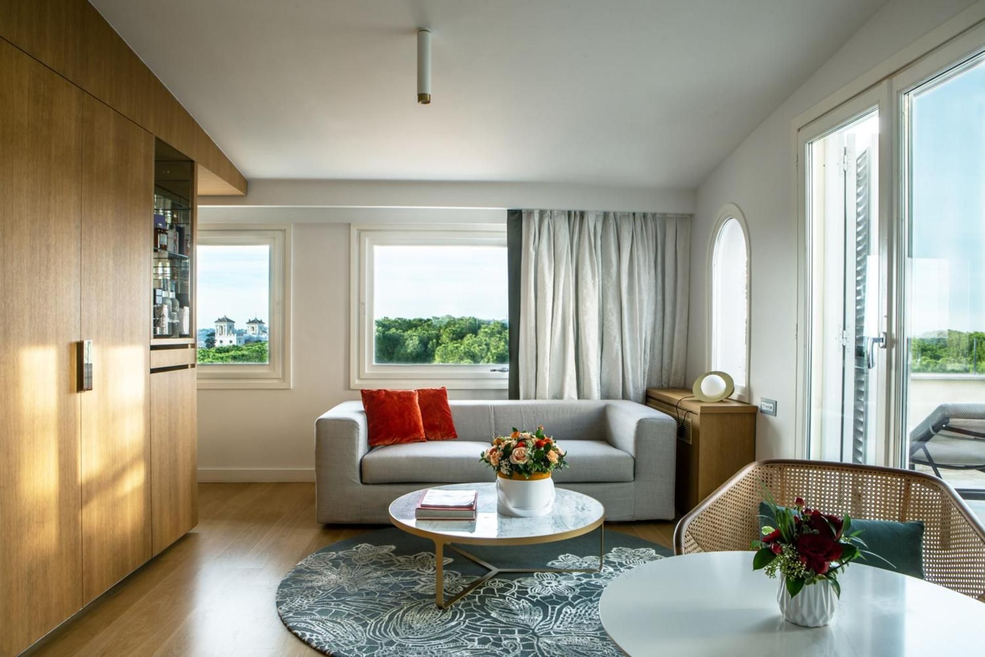 Family Suite with Two Connecting Rooms and Terrace
