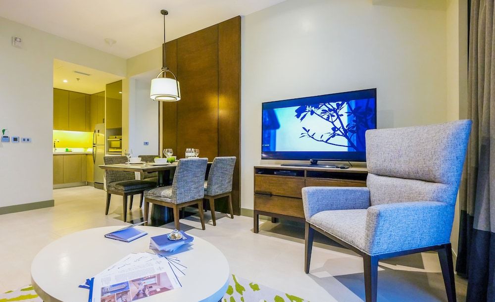 Somerset Alabang Manila Deluxe Apartment, 1 Bedroom, Kitchen 7