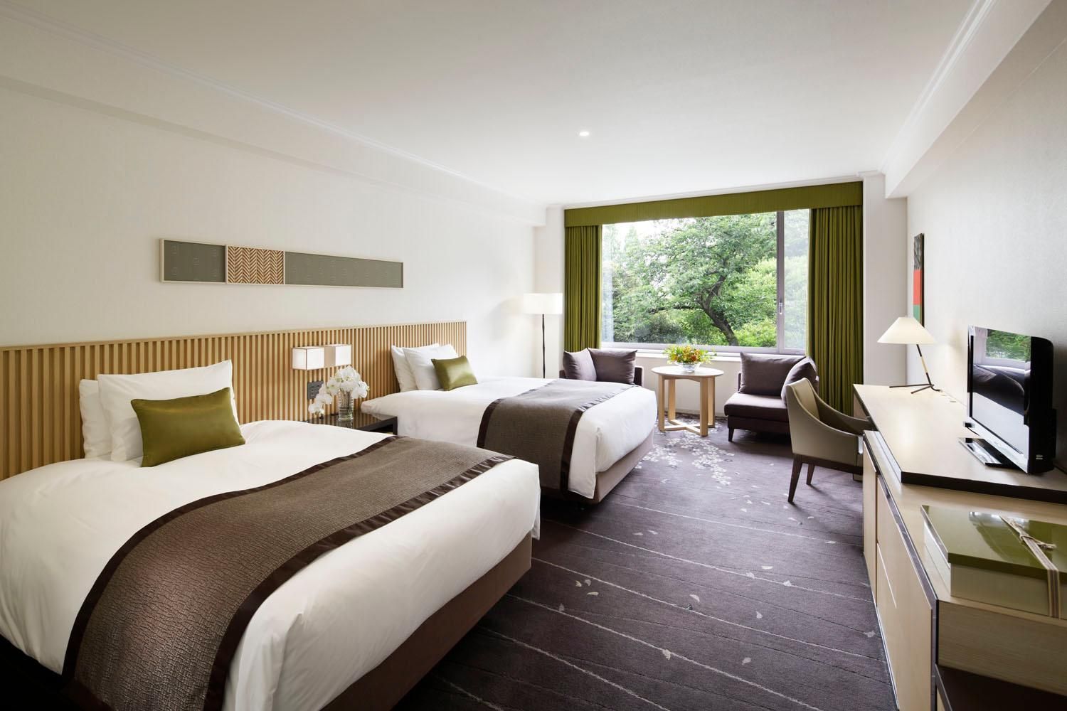 Deluxe Twin Room Upper Floor (Non-Smoking)+ Sauna Access