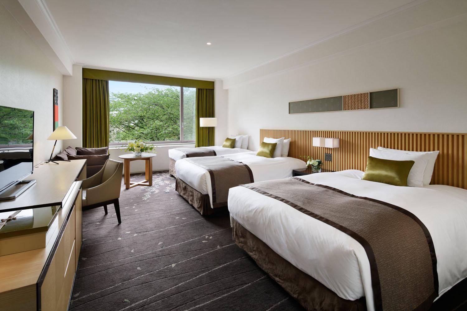 Deluxe Twin Room with Extra Bed Upper Floor (Non-Smoking)+ Sauna Access