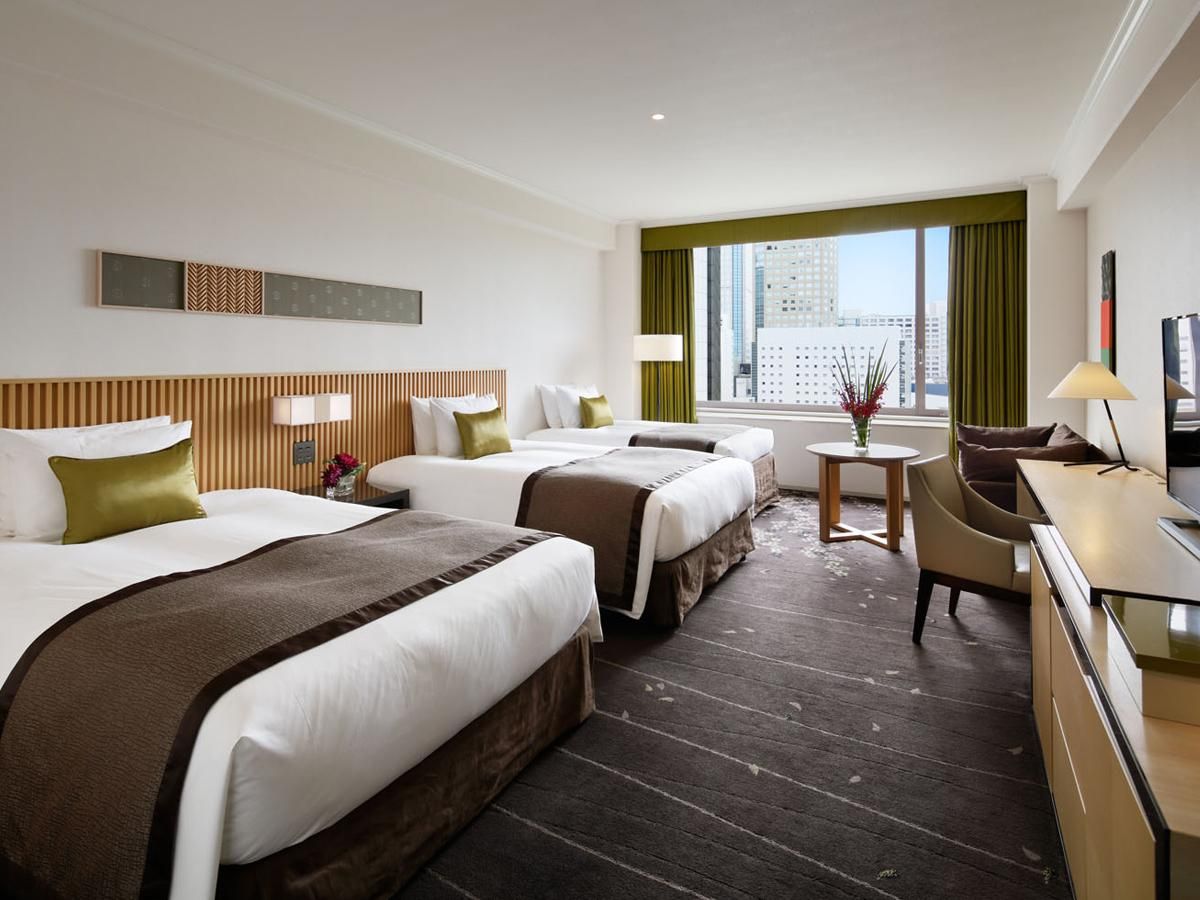 Upper Deluxe Triple, Guest room, 2 Double, Upper floor