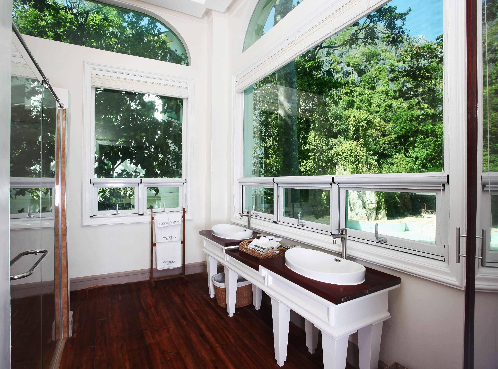 Matinloc Island Resort garden view junior king suite 3