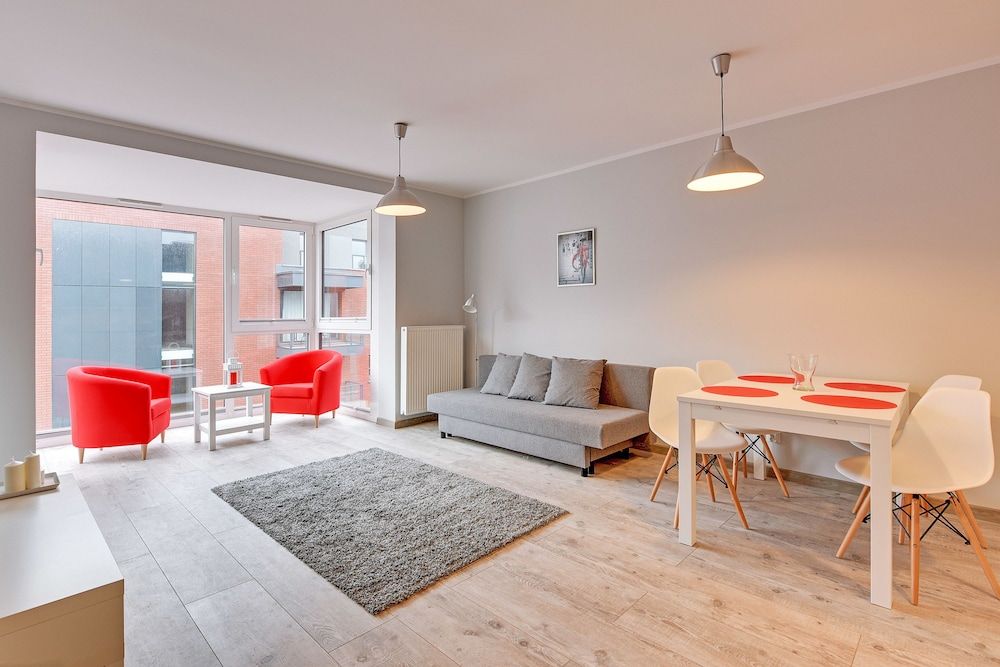 TriApart Chmielna Park Purple Apartment 8