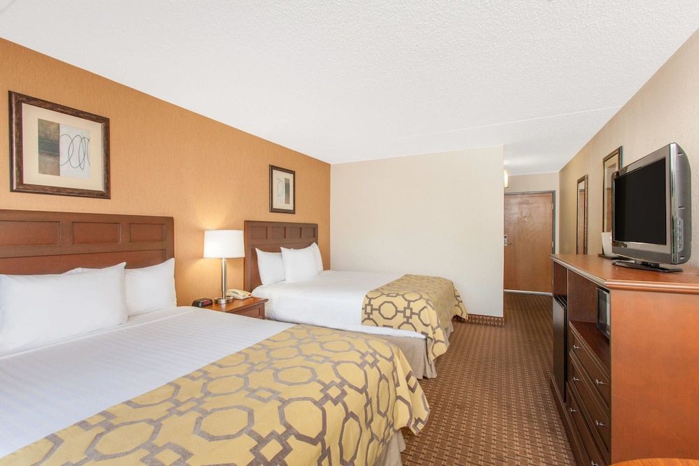 Room, 2 Queen Beds, Non Smoking, Refrigerator & Microwave