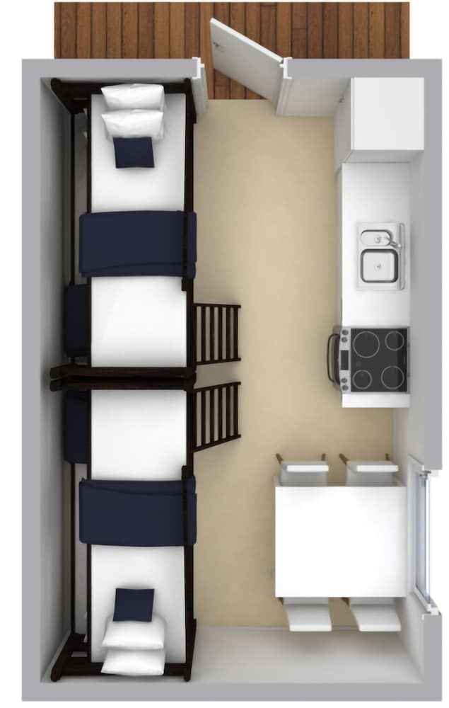 Room layout blue print