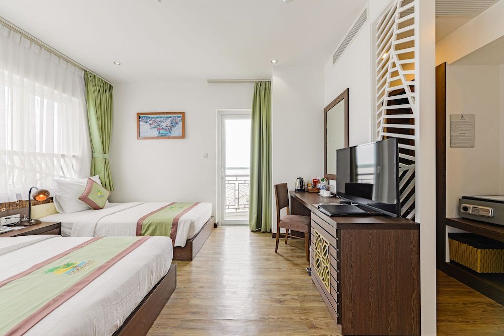 Ben Tre Riverside Resort Family Room