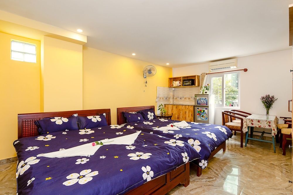 Family Studio, Multiple Beds, Kitchen, Beachside