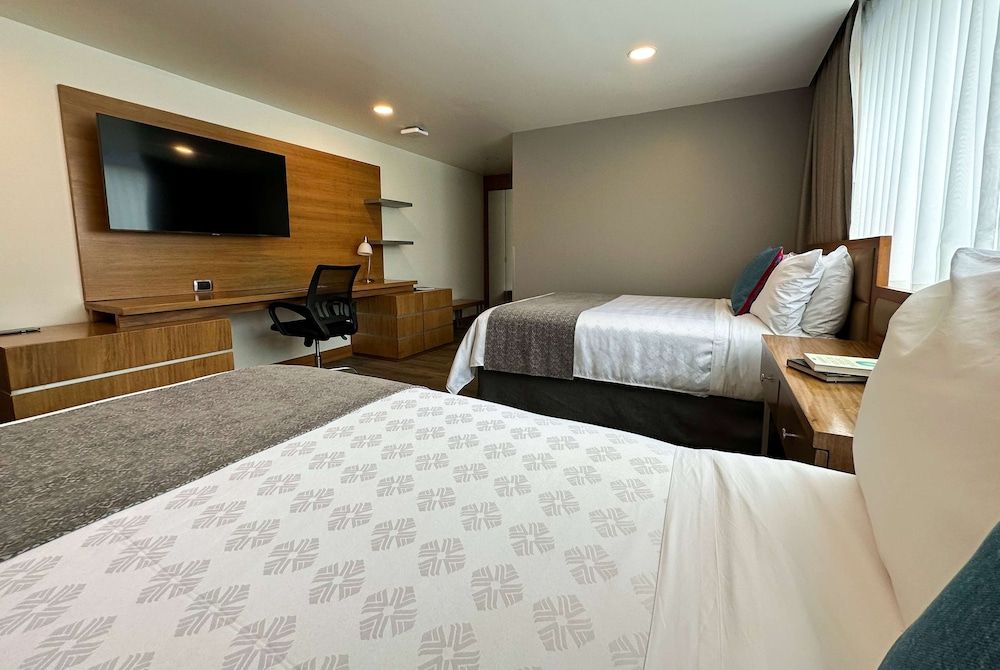 Room, 2 Double Beds, Non Smoking (Garden Floor)