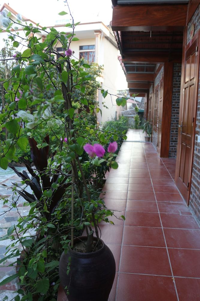Thanh Dat Homestay Deluxe Double Room, 1 Queen Bed, Private Bathroom, Courtyard Area 13