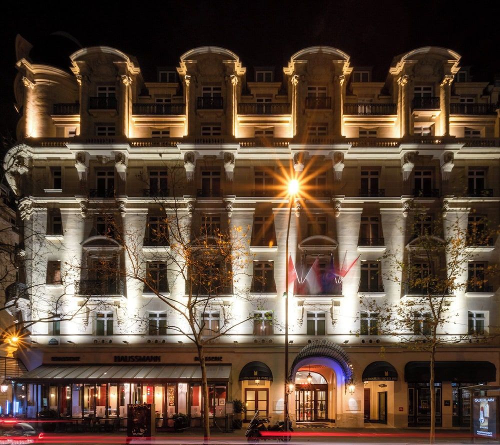 Front of property - evening/night