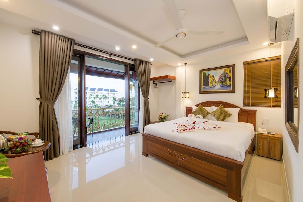 Bonsai Villa Hoi An Deluxe Room, Garden View