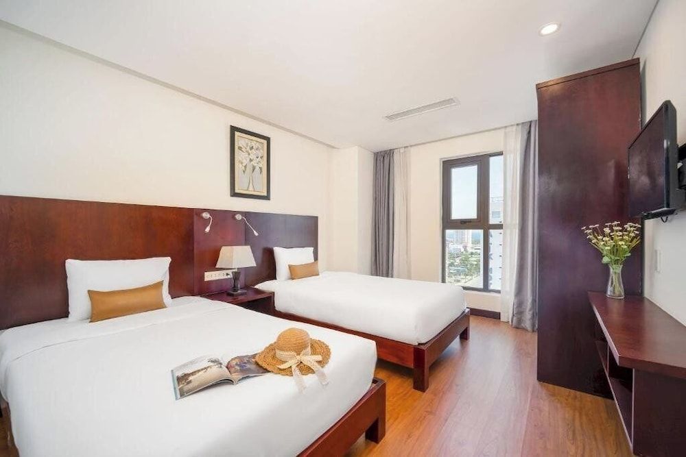 Gemma Hotel & Apartment Near Dragon Bridge Deluxe Twin Room, City View 2