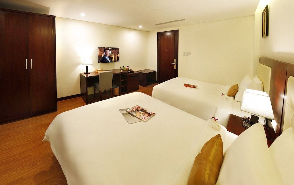Gemma Hotel & Apartment Near Dragon Bridge Deluxe Twin Room, City View