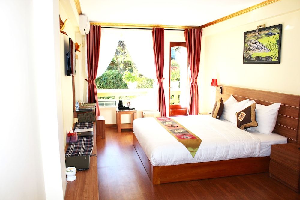Sapa Dragon Hotel Deluxe Double Room, City View 4