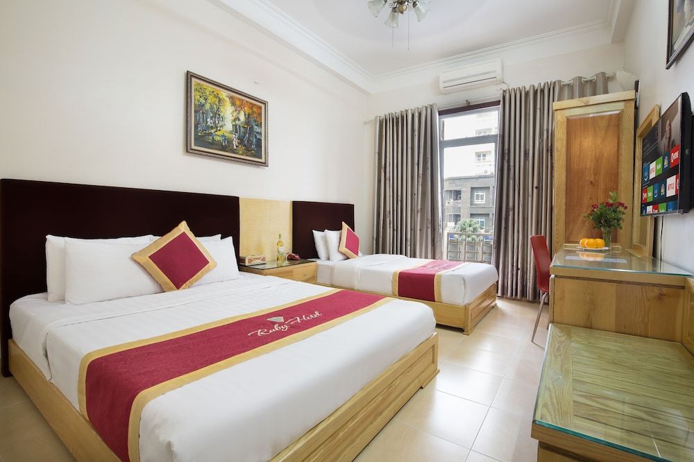 Ruby Hotel Deluxe Triple Room