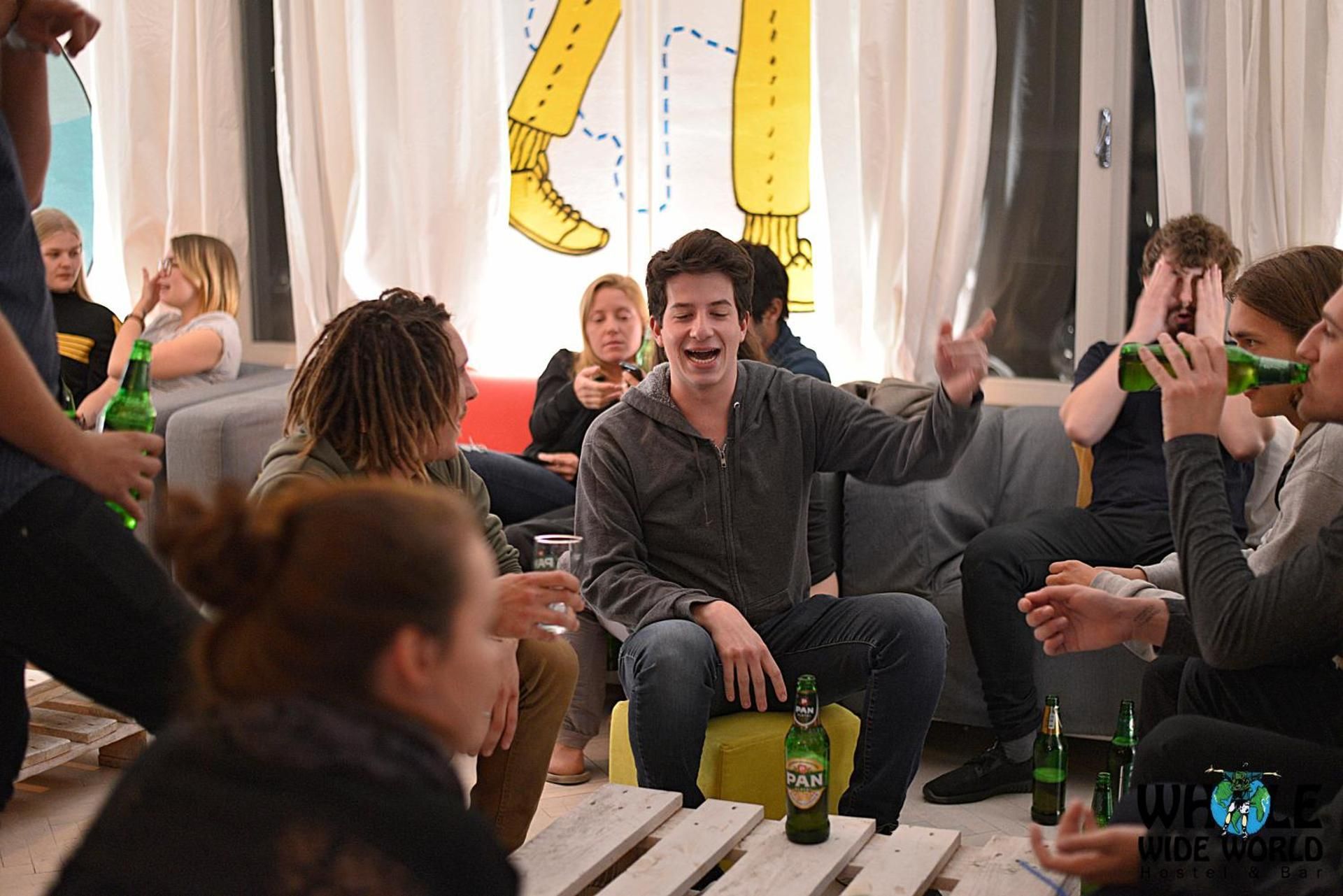 shared lounge/tv area