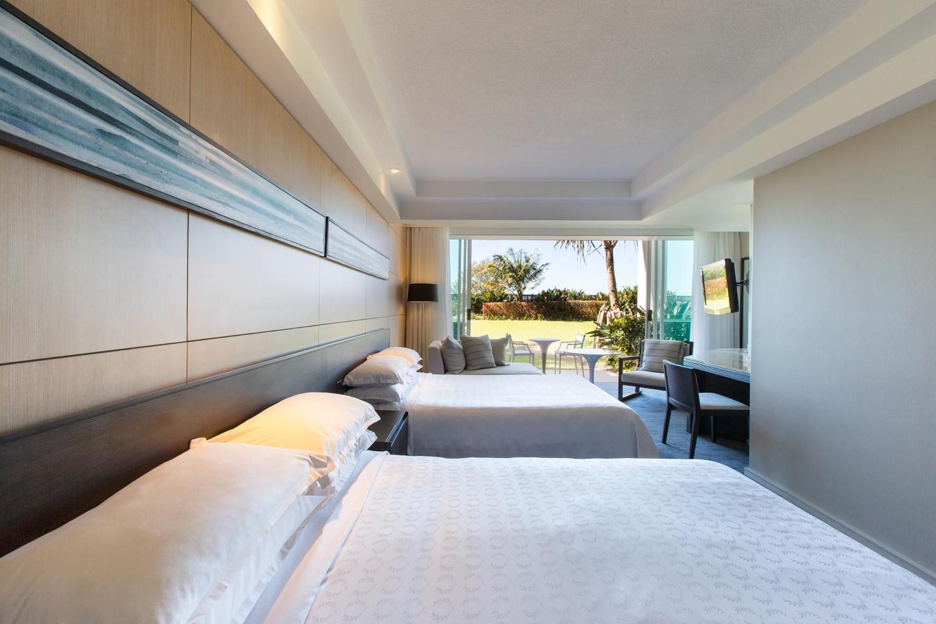 Guest room, 2 Queen, Garden view, Ground floor