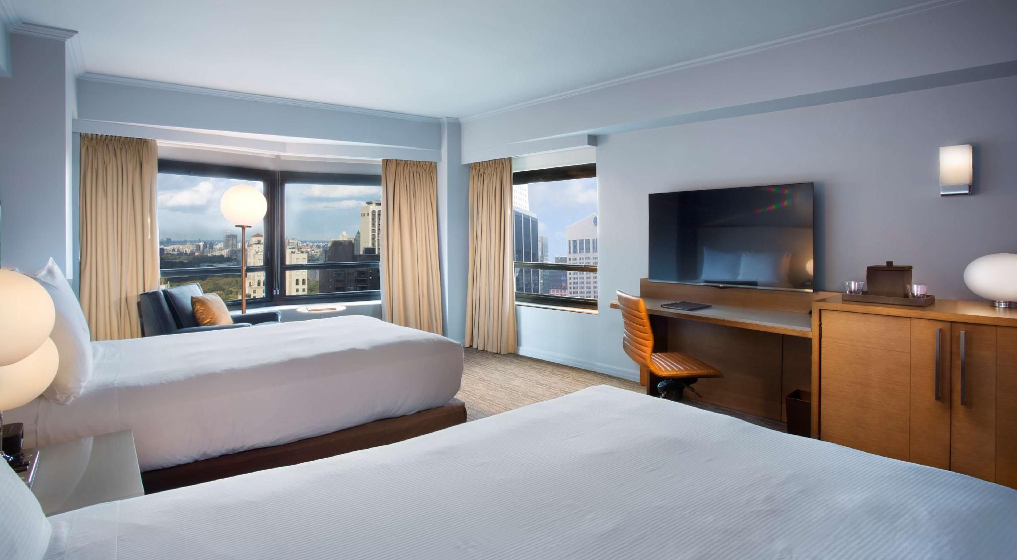 Skyline Room Two Double Beds