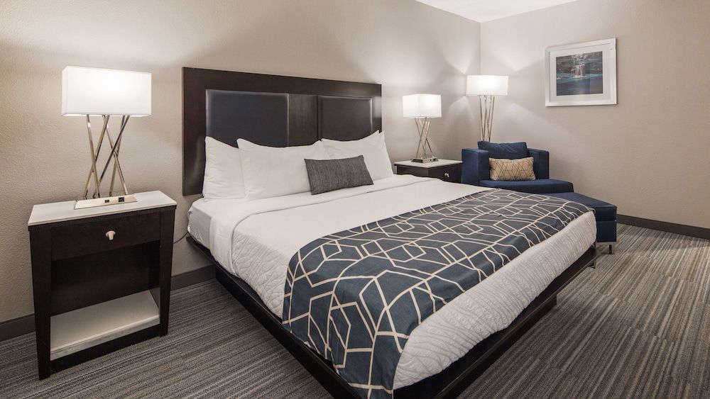 Standard Room, 1 King Bed, Non Smoking, Refrigerator & Microwave (Shower Only)