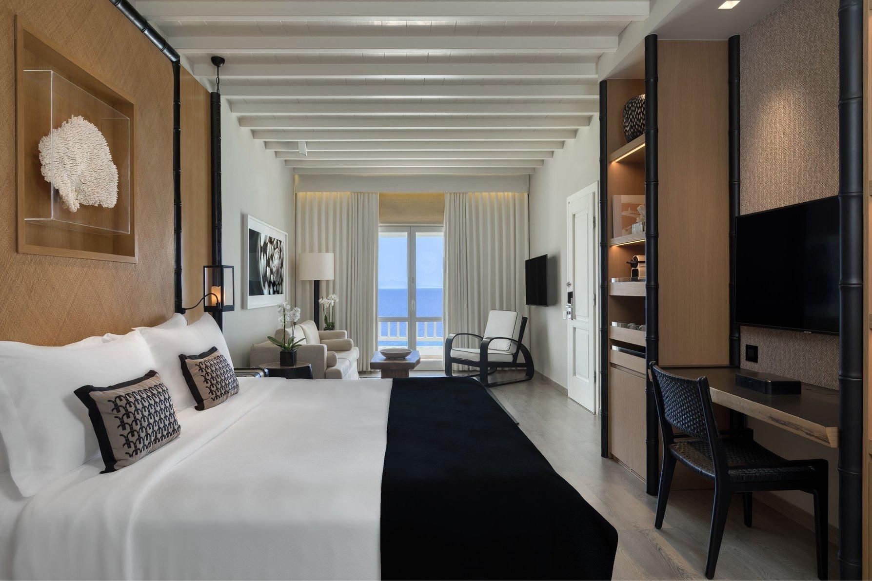 Resort Suite, Suite, 1 King or 2 Twin, Alternate: sofa bed, Sea view, Balcony