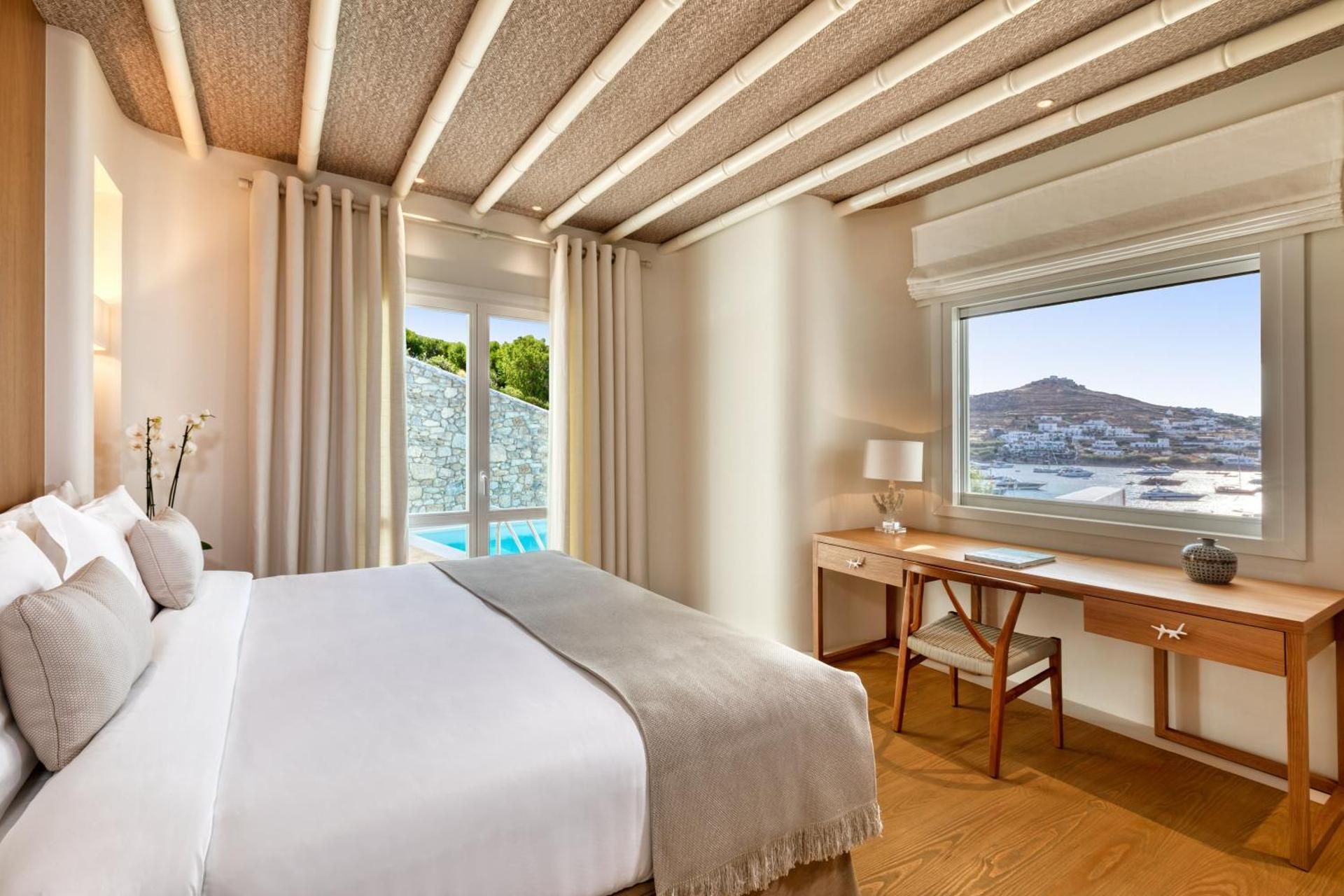 Crystal, 2 Bedroom Villa, Bedroom 1: 1 King, Bedroom 2: 2 Twin, Sea view, Balcony, Private pool