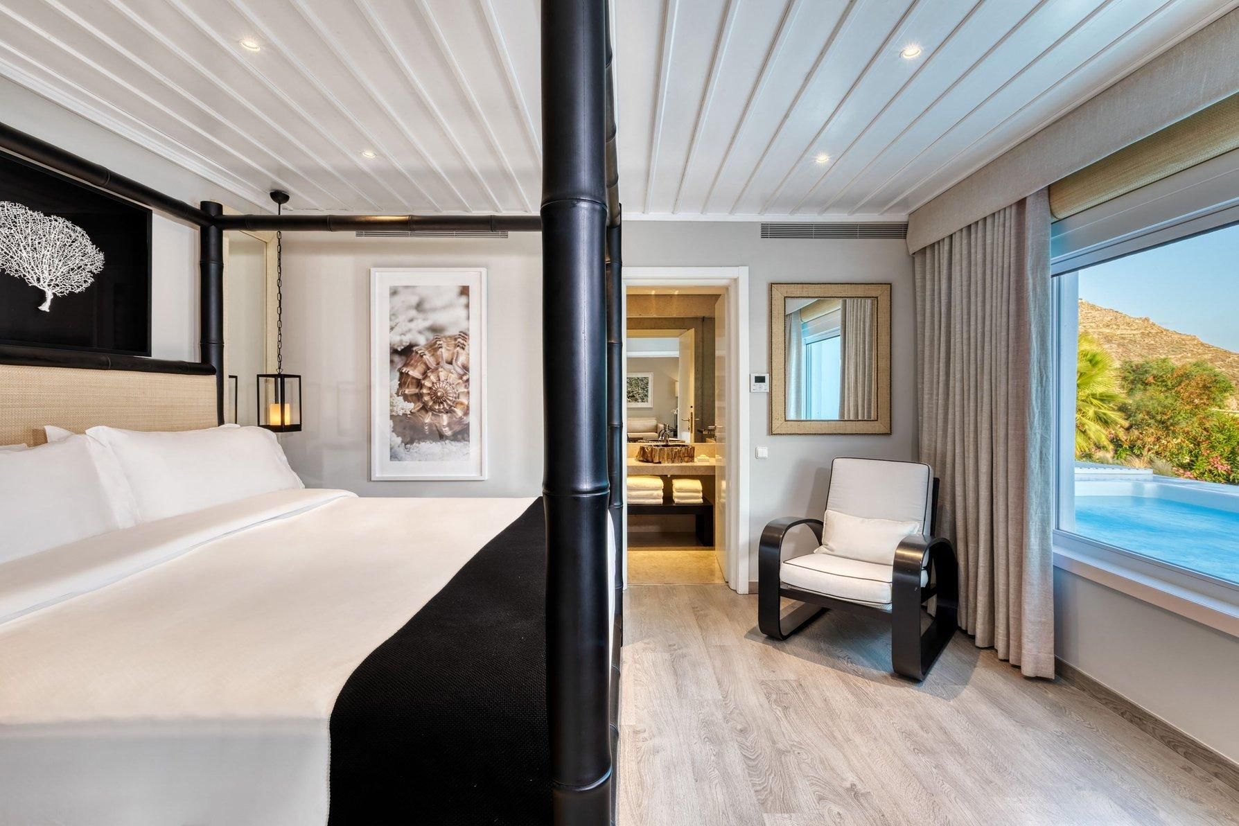 Luxury Suite with Pool, Suite, 1 King or 2 Twin, Alternate: sofa bed, Sea view, Private pool