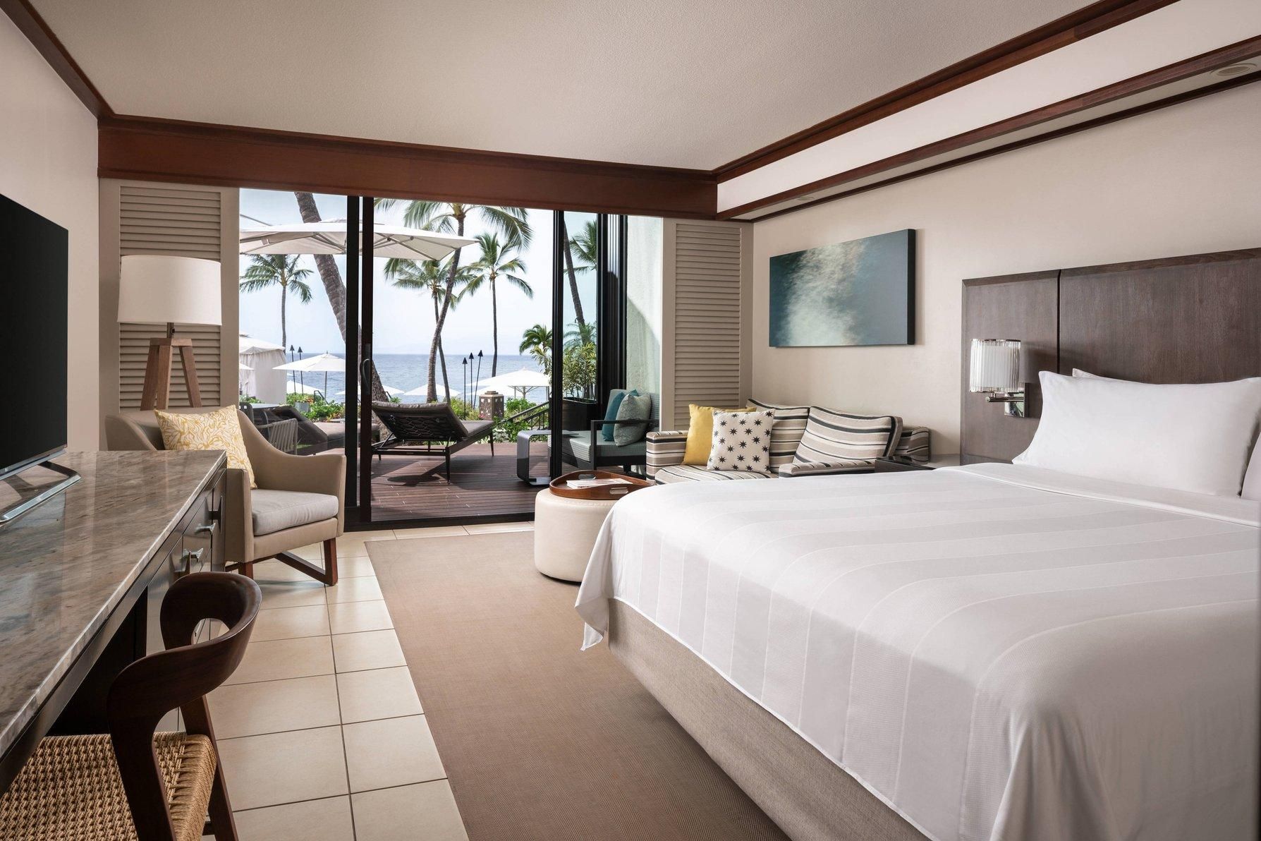 Ocean View Sundeck, Guest room, 1 King, Ground floor, Lanai