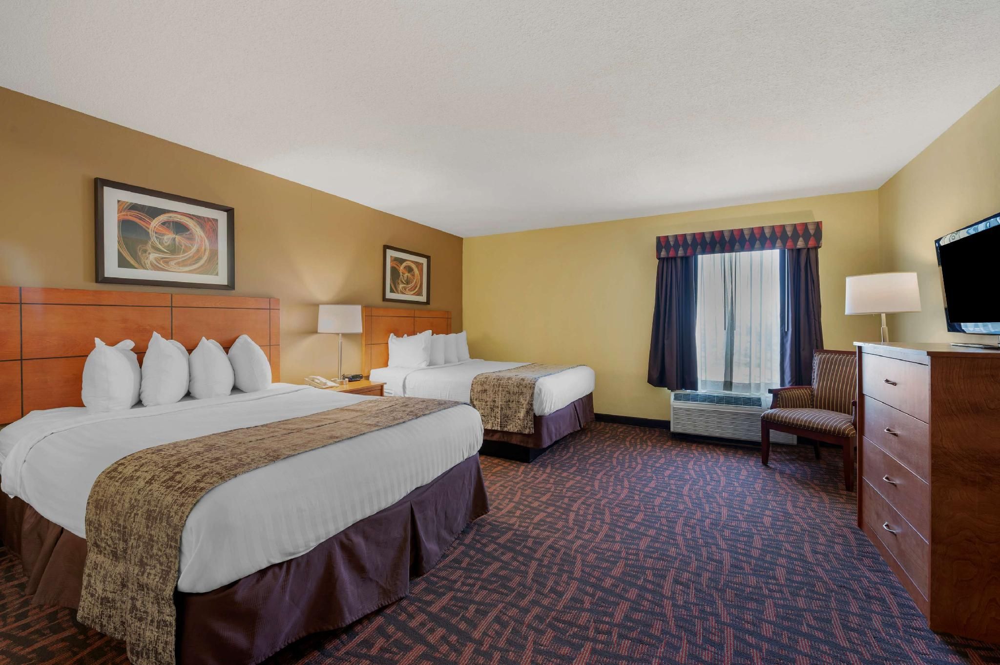 2 queen beds, nonsmoking