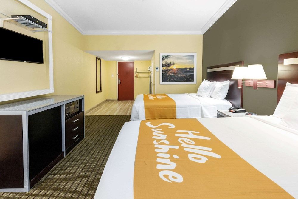 Double Room, 2 Double Beds, Smoking