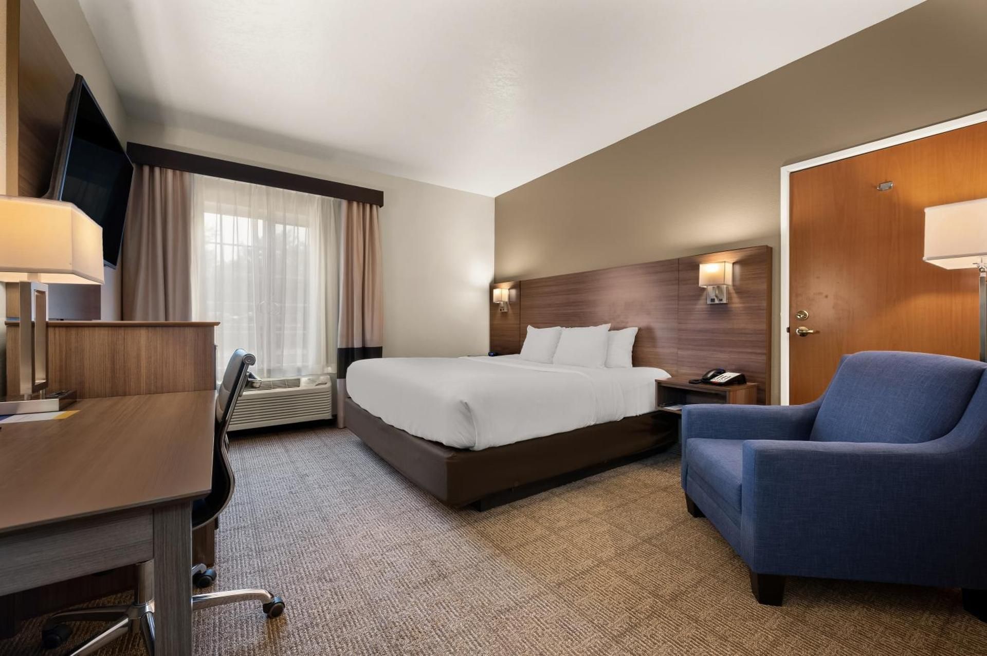 1 King Bed, Nonsmoking, Accessible