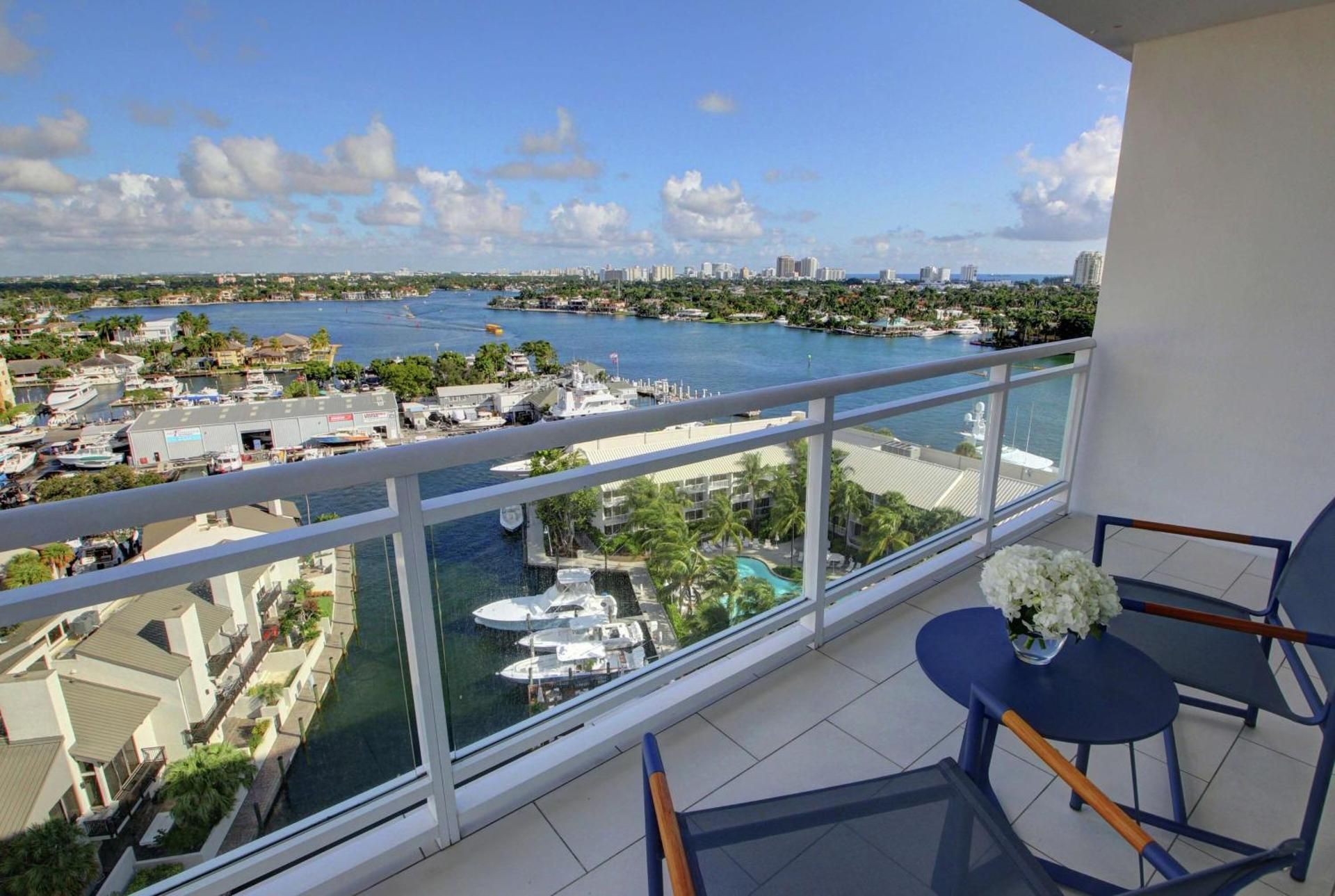 King Suite with Corner Balcony and View