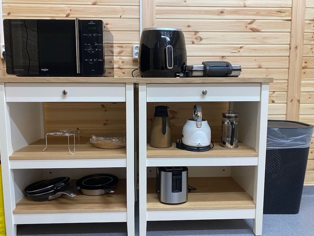 Fossatún Camping Pods & cottages – Sleeping bag accommodation Standard Cottage, 1 Queen Bed, Shared Bathroom, Mountain View 12