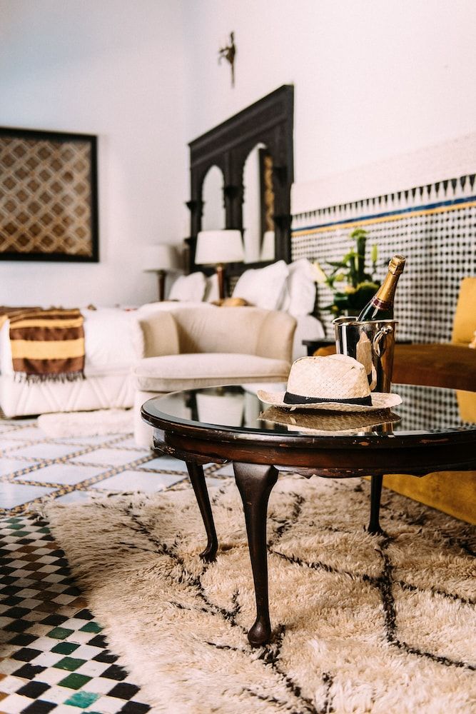 Riad Maison Bleue And Spa Deluxe Double or Twin Room, 1 Bedroom, Non Smoking, Courtyard View 6