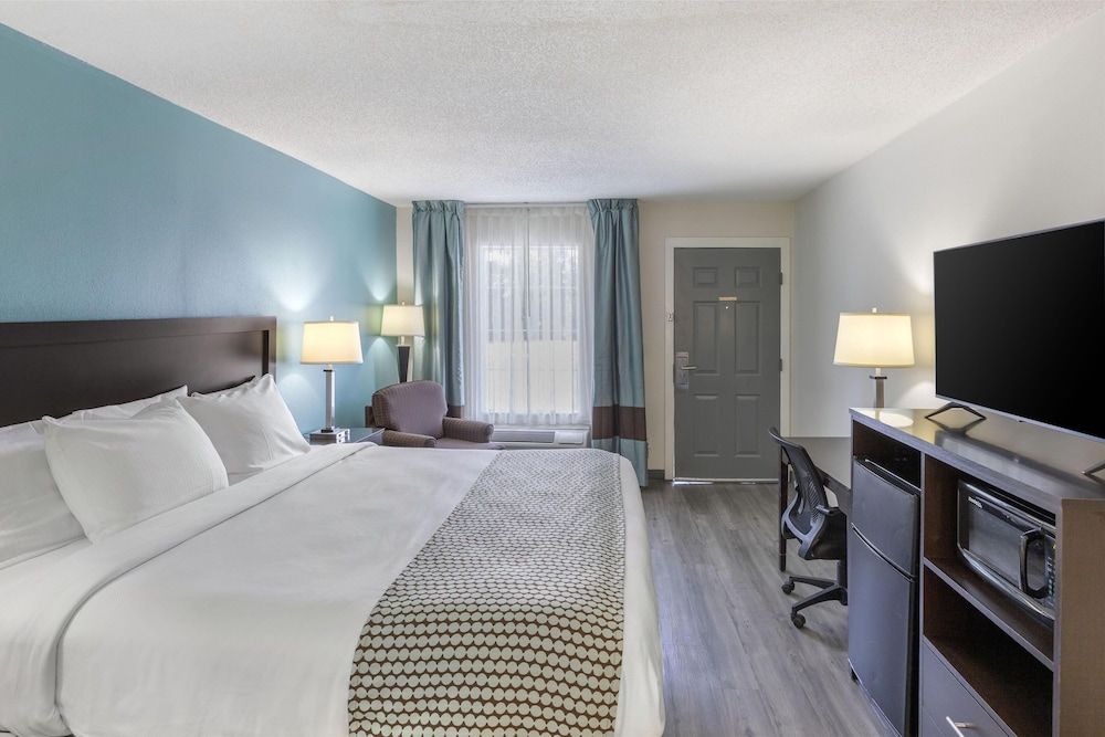 Standard Room, 1 King Bed, Non Smoking, Refrigerator & Microwave