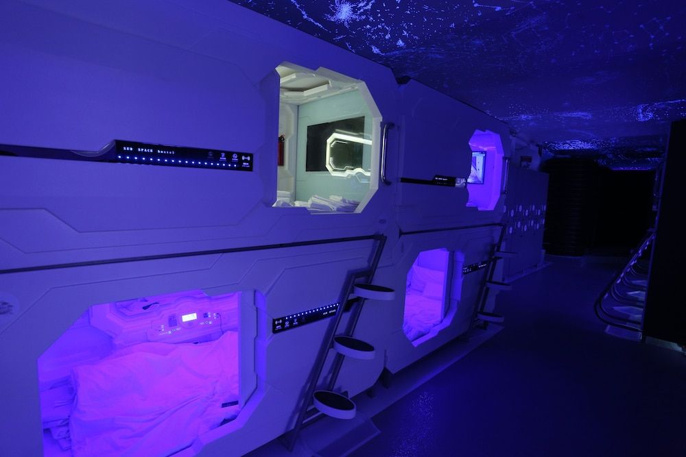 SubSpace Hostel One Superior Capsule in Shared Area 4