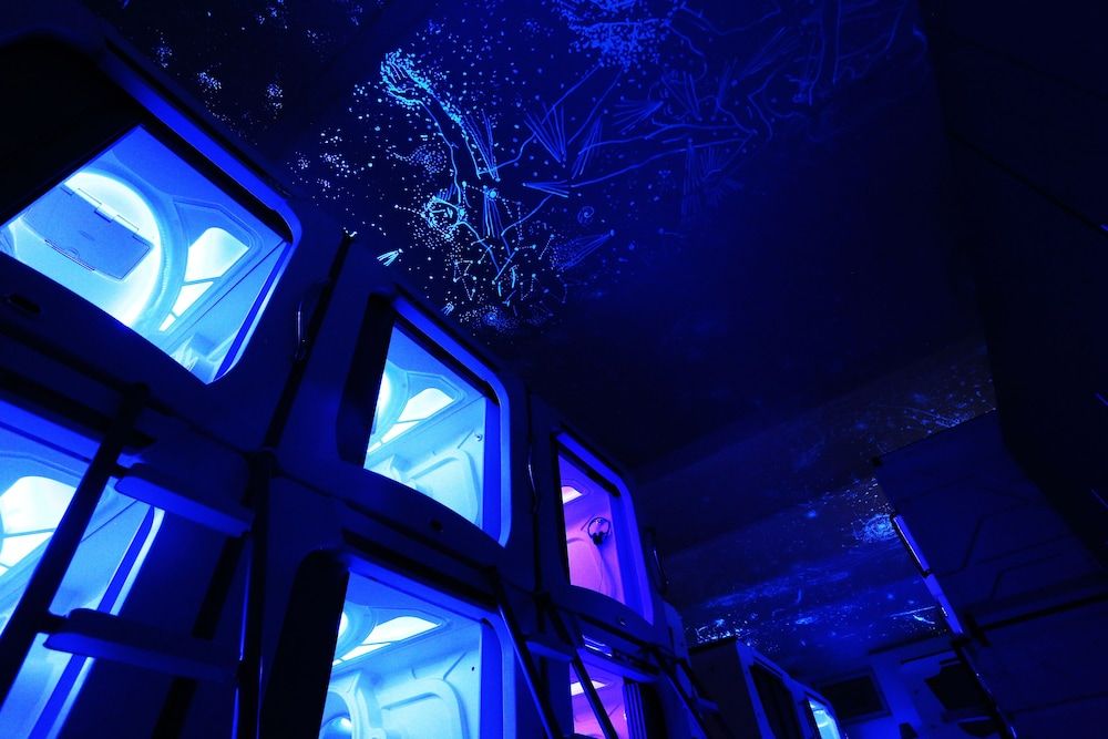 SubSpace Hostel One Front Capsule in Shared Area 2